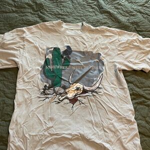 Inaka Power Cactus Skull Tee - Green